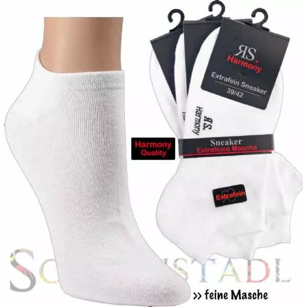 Harmony Sneaker Socken | weiss Harmony Sneaker Socken | weiss